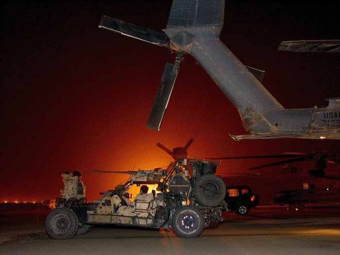 Xe tuần tra, tác chiến sa mạc DPV của đặc nhiệm Mỹ